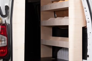 Ford Transit Connect L2 2024+ Double Rear Van Racks - Image 3