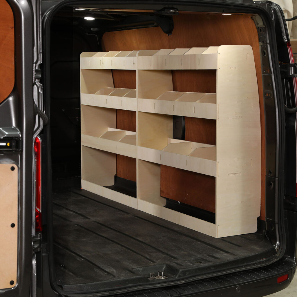 Driver Side Van Rack Mercedes Vito L2 (Long) 2003+ Full Driver Side Van Racks - Vanify
