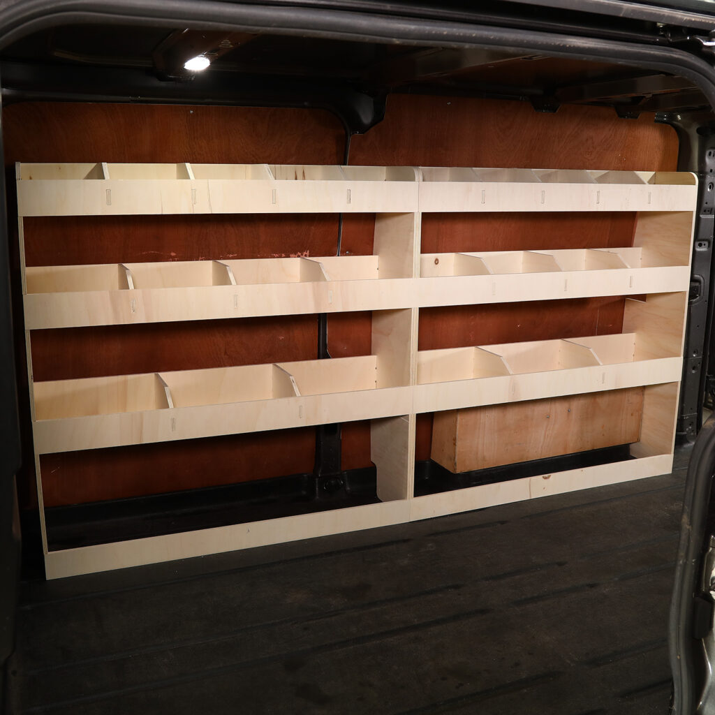 Driver Side Van Rack Fiat Scudo L2 (LWB) 2022+ Full Driver Side Van Racks - Vanify