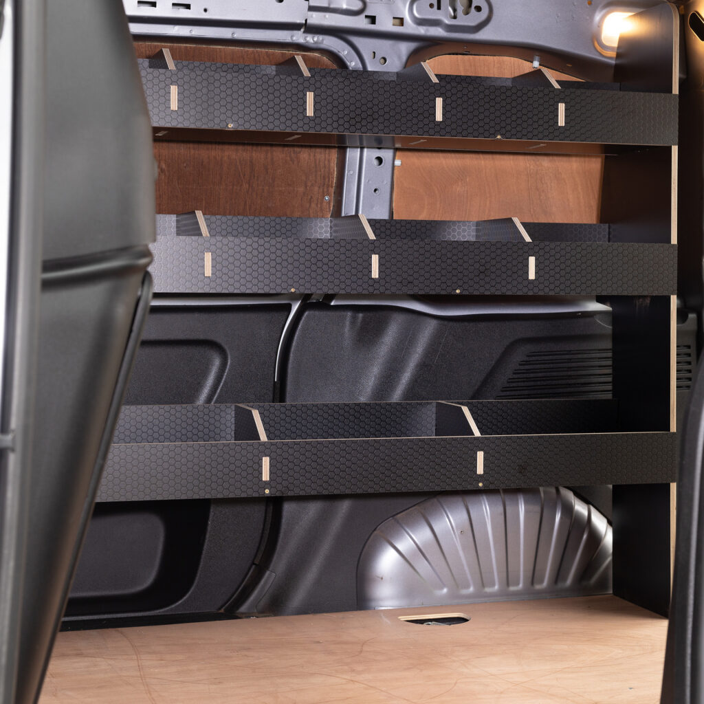 Toyota Proace City SWB (L1) 2020+ Driver Side HEXABOARD Van Rack - Vanify