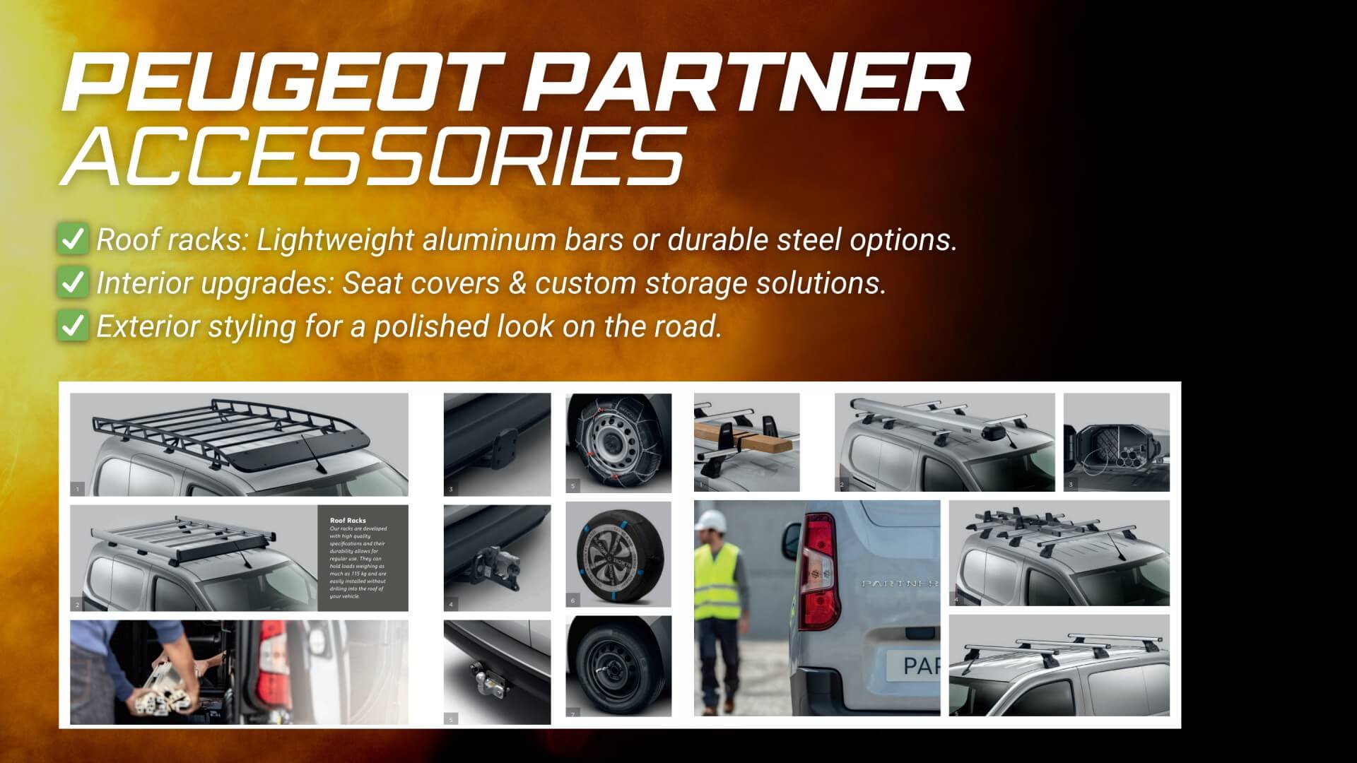 Peugeot Partner Accessories