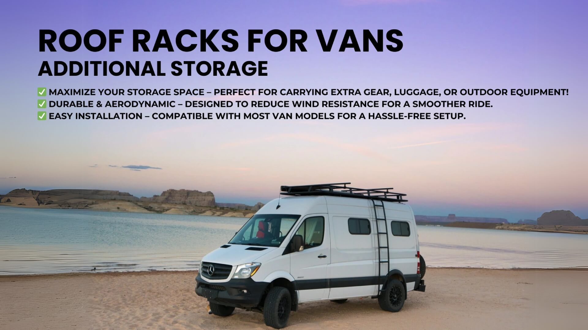 Roof Racks for Vans - Additional Storage