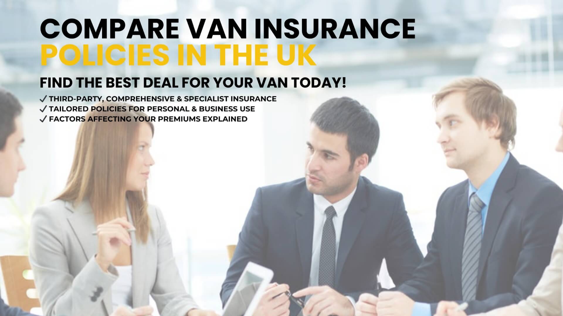 Compare Van Insurance Policies in the UK