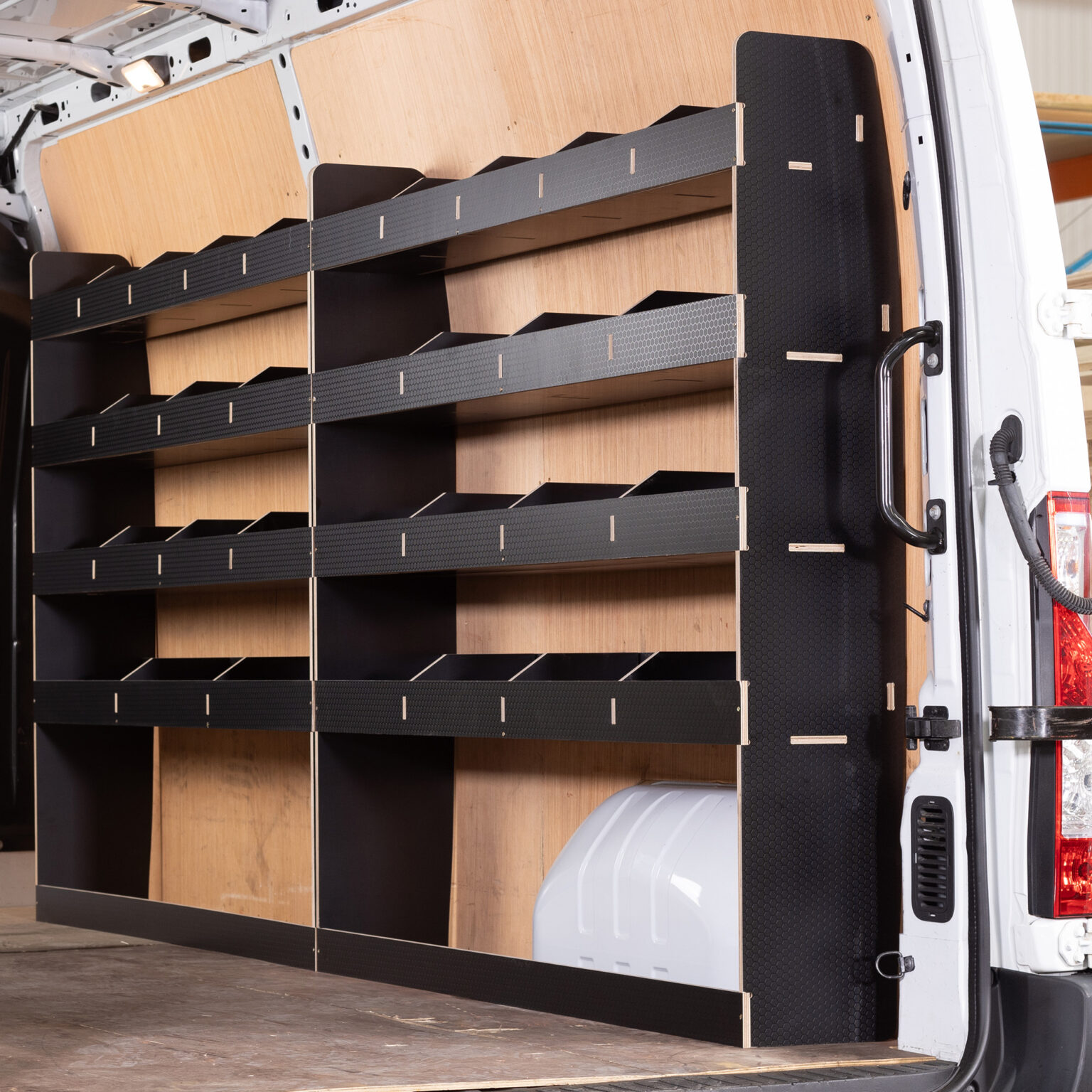 Van Racking Euro Vanity Van Racking & Shelving - Vanify
