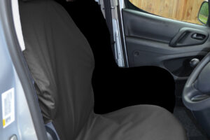 Driver Seat No Armrest Seat Covers for Citroen Berlingo 2008-2018