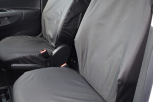 Driver & Single Passenger (Integral Headrest)  Seat Covers for Toyota Proace City 2020+