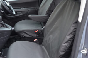 Driver & Single Passenger (Separate Headrests)  Seat Covers for Vauxhall Combo 2019+