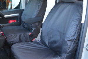 Front Driver & Single Passenger Seat Covers for Citroen Dispatch 2016+