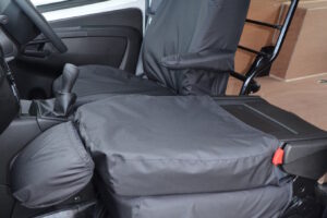 Driver & Folding Passenger Seat Covers for Fiat Fiorino 2008-24
