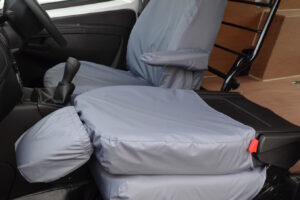 Driver & Folding Passenger Seat Covers for Fiat Fiorino 2008-24