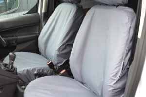 Driver With Armrest & Single Passenger Seat Covers for Ford Connect 2014-2018