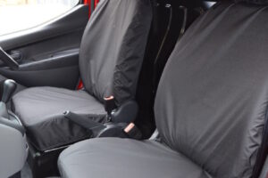 Driver & Single Non-Folding Passenger Seat Covers for Nissan NV200 2009-2019