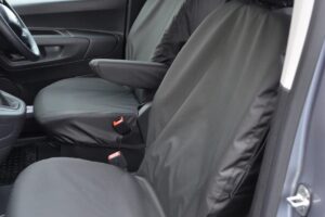 Driver Seat No Armrests Seat Covers for Peugeot Partner 2018+