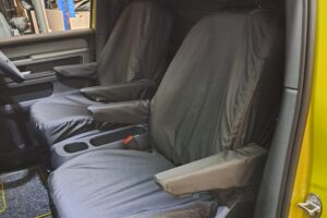 Driver & Single Passenger With Dual Armrests Seat Covers for VW ID Buzz 2022+