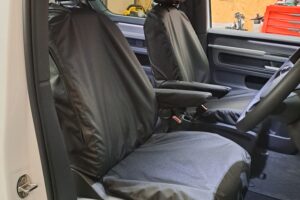 Driver & Single Passenger With Single Armrests Seat Covers for VW ID Buzz 2022+