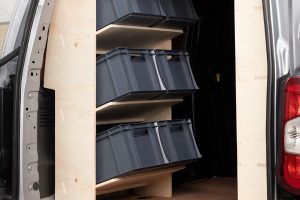 Citroen Berlingo M (L1, SWB) 2019+ Double Rear with Toolbox Shelf - Image 4